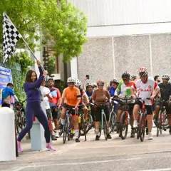 Kicking off our World Bicycle Day ride in collaboration with the Embassy of Poland. It's always an honor to bridge cultures and share our love for cycling with friends from around the world.