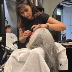 Focusing on the details. Precision is key for a flawless bridal look that feels both special and comfortable.
