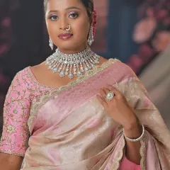 A portrait of the bride, showcasing her radiant complexion. I use high-quality products to ensure the base is seamless and luminous.