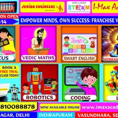 Empower your child with future-ready skills at our Vasundhara and Laxmi Nagar locations. We offer expert-designed courses in Abacus, Vedic Maths, Robotics, and Coding to improve logical thinking, problem-solving, and calculation speed.