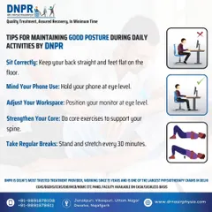 Maintaining good posture is a daily practice. Here are some simple tips from our team, like holding your phone at eye level and taking regular breaks, to help you support your spine throughout the day.