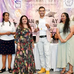 Receiving the first place award for a Wildlife Photography Competition from the Green Club at SVKM's JCCL. It's always wonderful to be appreciated for the work I am so passionate about.