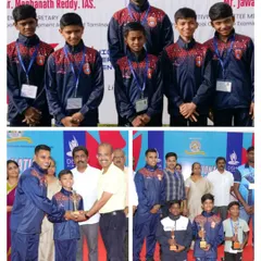 We celebrate team success as much as individual victories. This collage captures our U-14 boys' team's achievements at the 68th National School Games, where they secured medals in Rhythmic and Artistic Yogasana and placed fourth in the team event under the guidance of our coach.