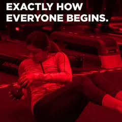 This feeling is exactly how everyone begins their fitness journey. Stick with it, and you'll see how quickly you progress.