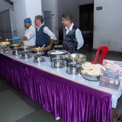 A look at our buffet service during a busy week of back-to-back haldi and wedding events. Our team keeps the food coming so the line always moves.