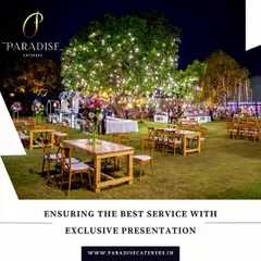 We believe in creating magic. Our outdoor event setups, like this starlit dining arrangement on the lawn, transform any celebration into an unforgettable experience. We handle everything from the lighting to the seating to ensure a flawless presentation.