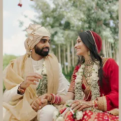 Nikita and Rishabh share a look of love and laughter during their Udaipur ceremony. Capturing these candid interactions is key to telling an authentic love story.