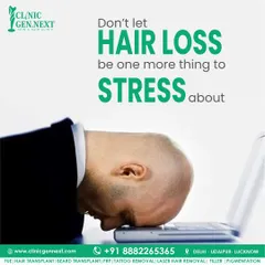 Stress is a major contributor to hair loss, creating a vicious cycle. My approach is to provide an effective solution so that hair loss is one less thing for you to stress about.