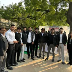 Standing in solidarity with my advocate brothers during a protest for the Advocate Protection Act. Unity is our greatest strength in demanding a safer working environment for legal professionals.
