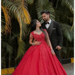 The elegance of a reception evening. This is where your love story transforms into a grand celebration, and I focus on capturing you both in your most glamorous and joyful light.