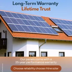 We bring the power of the sun directly to your rooftop. This residential installation is a perfect example of how our solar solutions help homeowners achieve energy independence and reduce electricity bills. We provide lifetime trust through our long-term warranty and durable products.