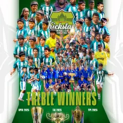 Success starts early. Our U-13 Titans made history by becoming Treble Winners, conquering the KSFA YPL, TAL Championship, and DPDL in a single season. We build champions from the ground up.