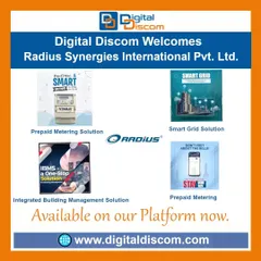 We welcome Radius Synergies, providers of advanced smart grid solutions. Their offerings include prepaid metering solutions and Integrated Building Management Systems (IBMS) for modern infrastructure.