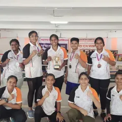 The Mumbai District Youth Women's team, champions at Nagpur. Our club's boxers were instrumental in this victory, securing multiple medals.