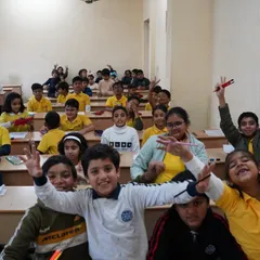 The joy of competition! My students are all smiles and full of energy after a challenging exam. It's this positive attitude that I strive to foster.
