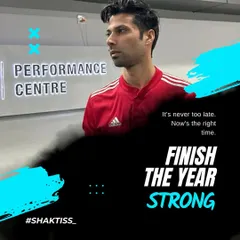 It's never too late. Now's the right time. Finish the year strong. As the captain of this Performance Center, I orchestrate strength, agility, and unwavering commitment.