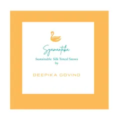 My Shyamantaka collection also features sustainable silk tencel sarees, blending luxury with a commitment to natural, eco-friendly fibres.