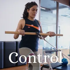 Control is everything. It’s not about doing more, it’s about doing it right. Every intentional movement and purposeful breath turns simple exercises into powerful results.