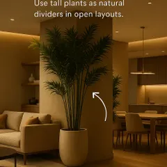 A complete guide to styling with indoor plants. Learn about achieving balance through scale and proportion, creating luxury by pairing textures, and using plants for zoning in open layouts.