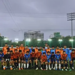 What comes out of a PAN India tournament prep are many good things that sometimes do not meet the naked eye. Our young team headed to the @dpdl_official Super Cup in Bengaluru got in a few more 9 a side competitive matches early in the season and are enjoying the process of their development. Many a time, its about the journey that is there to be cherished while we chase goals and dreams.