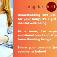 Breastfeeding isn't just about nourishment for your baby; it's a gift to your own mental well-being. The emotional bond and stress relief it can bring are powerful. We encourage you to share your personal journey with us.