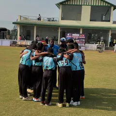 More than a team, we are a family. A quick huddle before the match to get the josh high. I always tell my boys to play for the name on the front of the jersey, not the back.