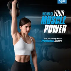 Build real muscle power with guidance from our professional trainers. This shot highlights a member's focused strength during a kettlebell press, demonstrating our commitment to proper form and effective strength training for women.