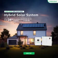Join our free online 'Learn Solar' program to understand Hybrid Solar Systems. Discover how combining solar panels with battery storage can provide your home or business with uninterrupted, reliable power.