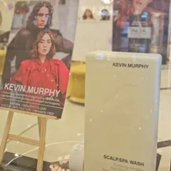 The Kevin Murphy SCALP.SPA WASH on display. I use this to purify and soothe the scalp, creating a healthy foundation for beautiful hair.
