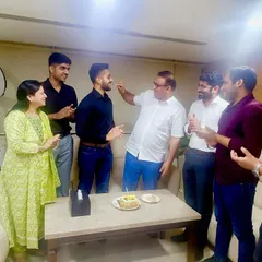 Celebrating the birthday of Senior Advocate Pradeep Rai Sir with the team. Moments like these strengthen our bond as a professional family and honor the mentors who guide us.