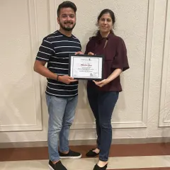 Receiving my certification was a foundational moment in my career. I am deeply grateful to my mentor Shirin Merchant, who taught me the importance of staying calm and composed in every situation.