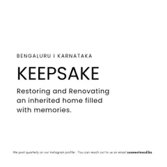The "Keepsake" project was about transforming a 35-year-old inherited home into a living gallery of memories. The brief was unconventional, focusing on creating a space for art, travel, and connection. Our design serves as a quiet backdrop, allowing the client's life and stories to take center stage.