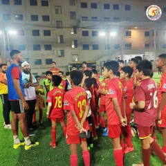 Pawan V. Pattem sharing his experience and giving one-on-one advice to our young defenders during the masterclass.