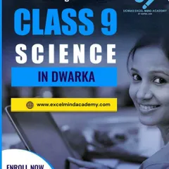 Looking for the best coaching for Class 9 Science in Dwarka? We provide a result-oriented approach with a focus on concept clarity and personal attention to help every student excel.