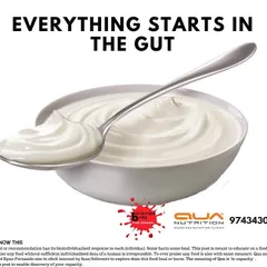 Everything truly starts in the gut. I often recommend adding homemade curd (dahi) to your meals. It's a natural probiotic that introduces healthy bacteria to your system, which can significantly improve digestion, reduce bloating, and support sustainable fat loss.
