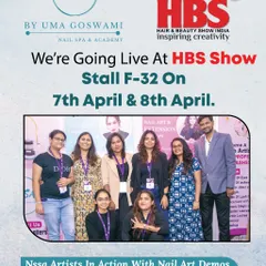 This was our official announcement for the HBS Hair & Beauty Show. We invited everyone to visit our stall for live demos, product discounts, and course information.