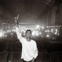 A powerful moment at Nesco, looking out at a sea of phone lights. This is the connection I build with the audience, creating an unforgettable shared experience during my concert sets.