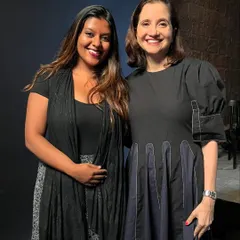 It was an honor to do the makeup for the brilliant Anupama Chopra. We went for a polished, elegant look that was perfect for her on-camera interview.
