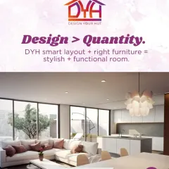 Design is always greater than quantity. A smart layout combined with the right furniture results in a room that is both stylish and functional. This open-concept living and kitchen area is a perfect example of how intentional design creates a feeling of spacious luxury.