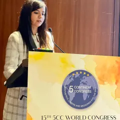 Speaking at the 15th 5CC World Congress in Lisbon, Portugal. At this event, I presented my work on vitiligo, another of my key specializations alongside hair and scalp care.