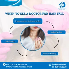 If you are experiencing sudden or excessive hair loss, noticing bald patches, or seeing no improvement from home remedies, it is time to seek a professional diagnosis. These are clear signs that an underlying medical cause may need to be addressed.