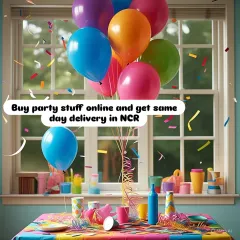 Don't panic if you have a last-minute party. You can buy all your party supplies online from me and get same-day delivery anywhere in the NCR.