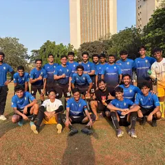 The Division 3 team celebrating their first win in the MFA league under the guidance of Coach Mohit Singh. A proud moment for the entire academy.