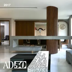 A look back at our journey with Architectural Digest's prestigious AD50 and AD100 lists. This image from 2017 features the Bhaskar Residence, our first project to be included.