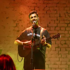 A happy moment on stage at AntiSocial. Connecting with the audience and seeing them enjoy the music is the best feeling.