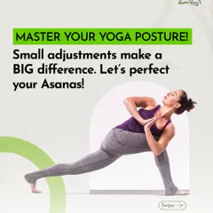Mastering your yoga posture is about small adjustments that make a big difference. Let's work together to perfect your asanas.