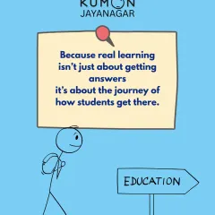This is the core of my philosophy. The real learning happens in the process of figuring things out, not just in reaching the final answer.