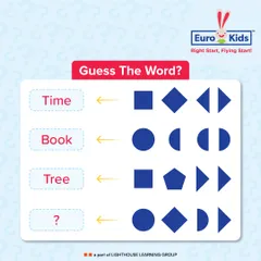 Can you crack the code and guess the missing word? Look at the pattern of shapes and see if you can figure it out. Comment with your guess.