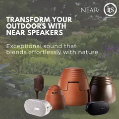 Your garden and patio deserve exceptional sound. I install NEAR outdoor speakers that deliver professional-grade, 360-degree audio while blending into the landscape. They are built to withstand Delhi's weather, from intense sun to monsoon rains.