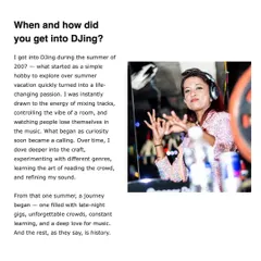 Thrilled to be featured by Loofre India. This interview snippet talks about how I got into DJing over 15 years ago, a journey that started as a hobby and became my life's passion.